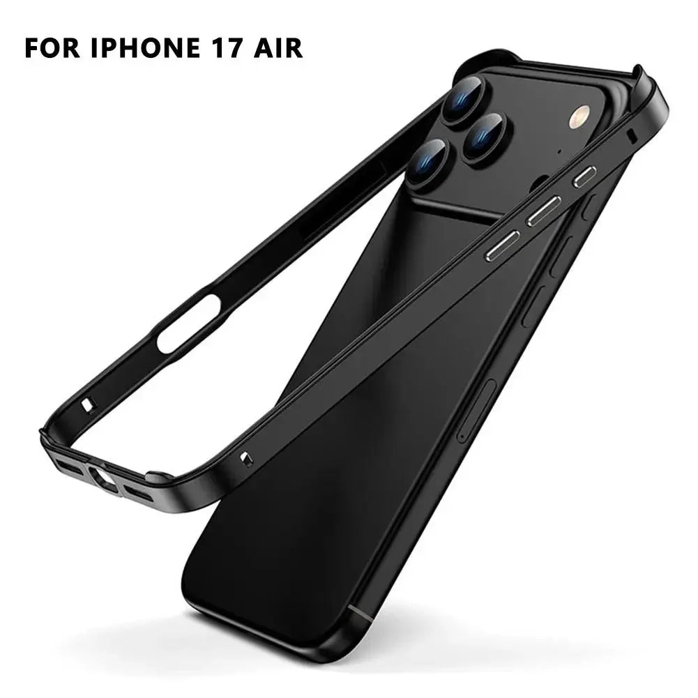 Luxury Alloy Metal Bumper Case – iPhone 17 Pro Max Air
