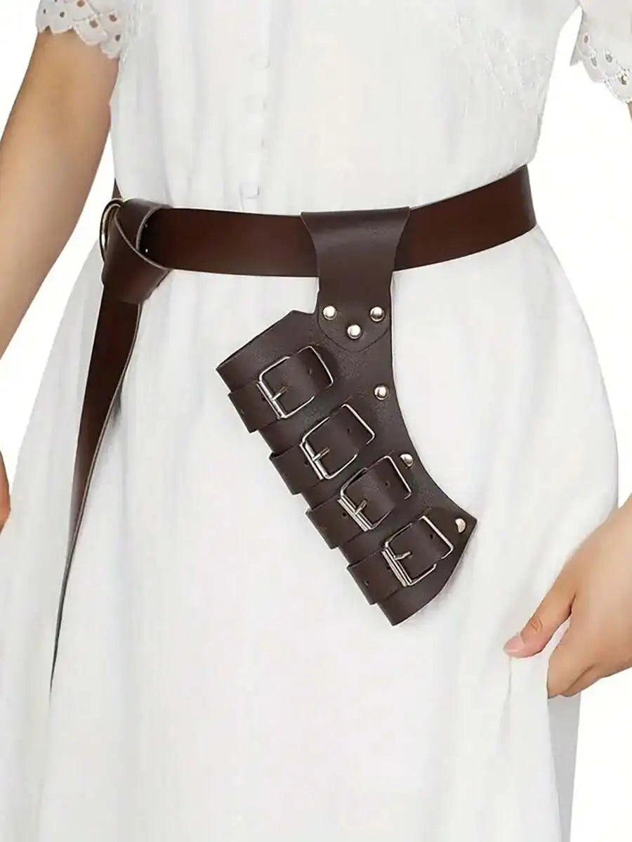 Medieval Sword Frog Belt Waist Sheath Scabbard Adult Warrior Armor