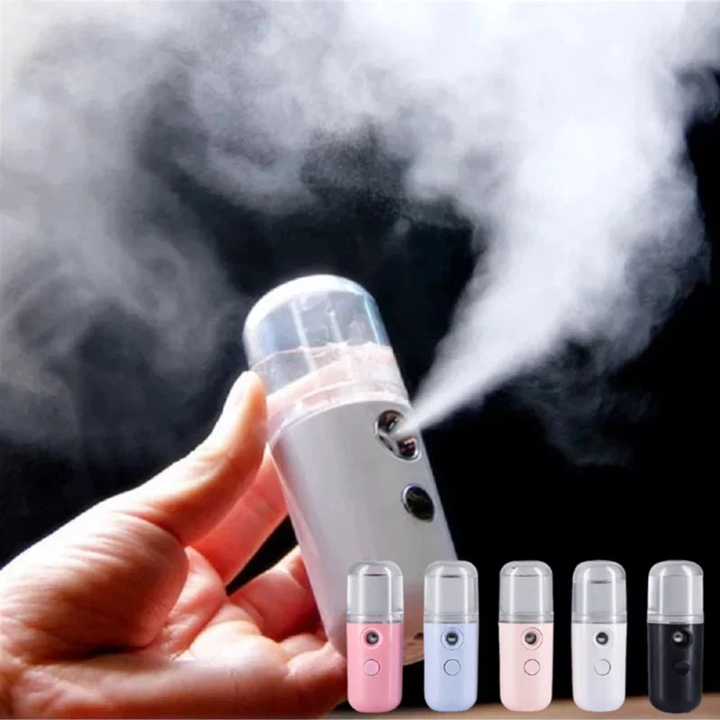 Portable Nano Mist Facial Steamer USB Rechargeable | HOMEFISH