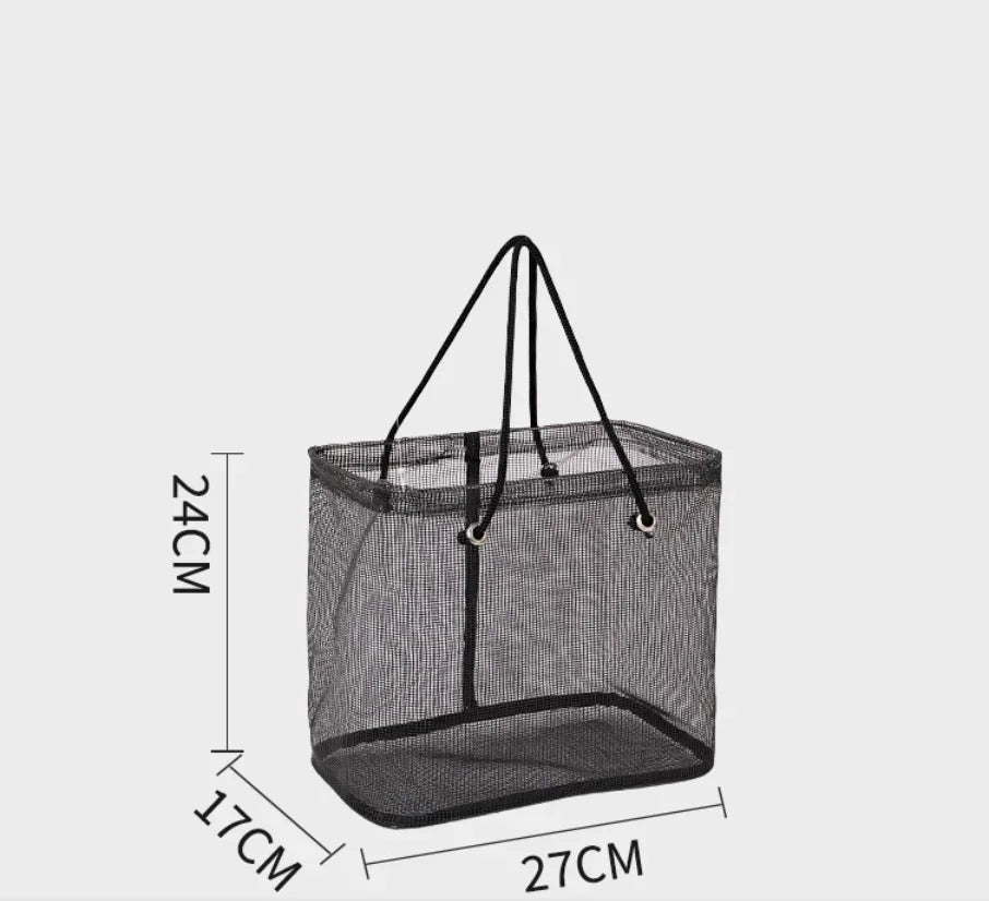 Large Transparent Travel Toiletry Bag & Makeup Organizer