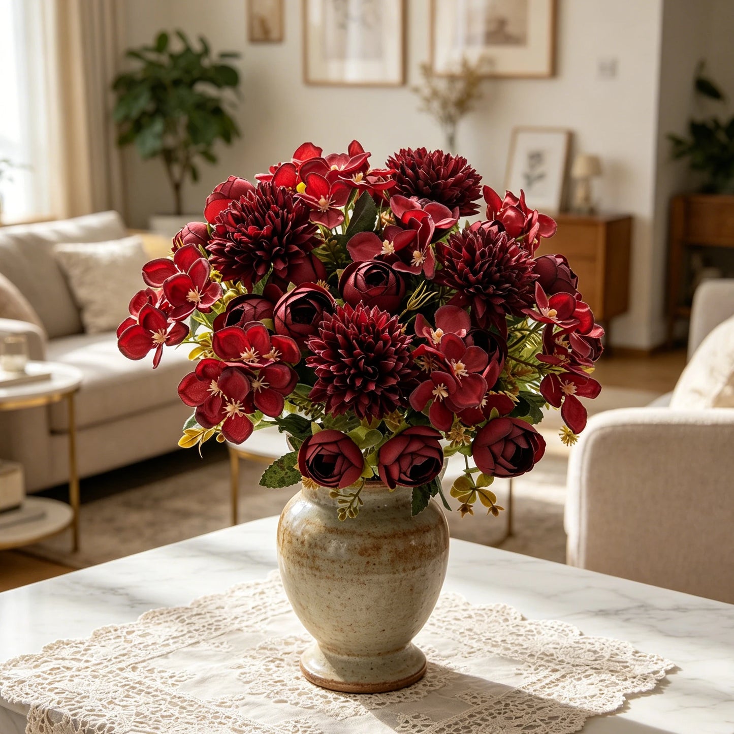 Artificial Silk Hydrangea Flowers – Wedding & Home Decor