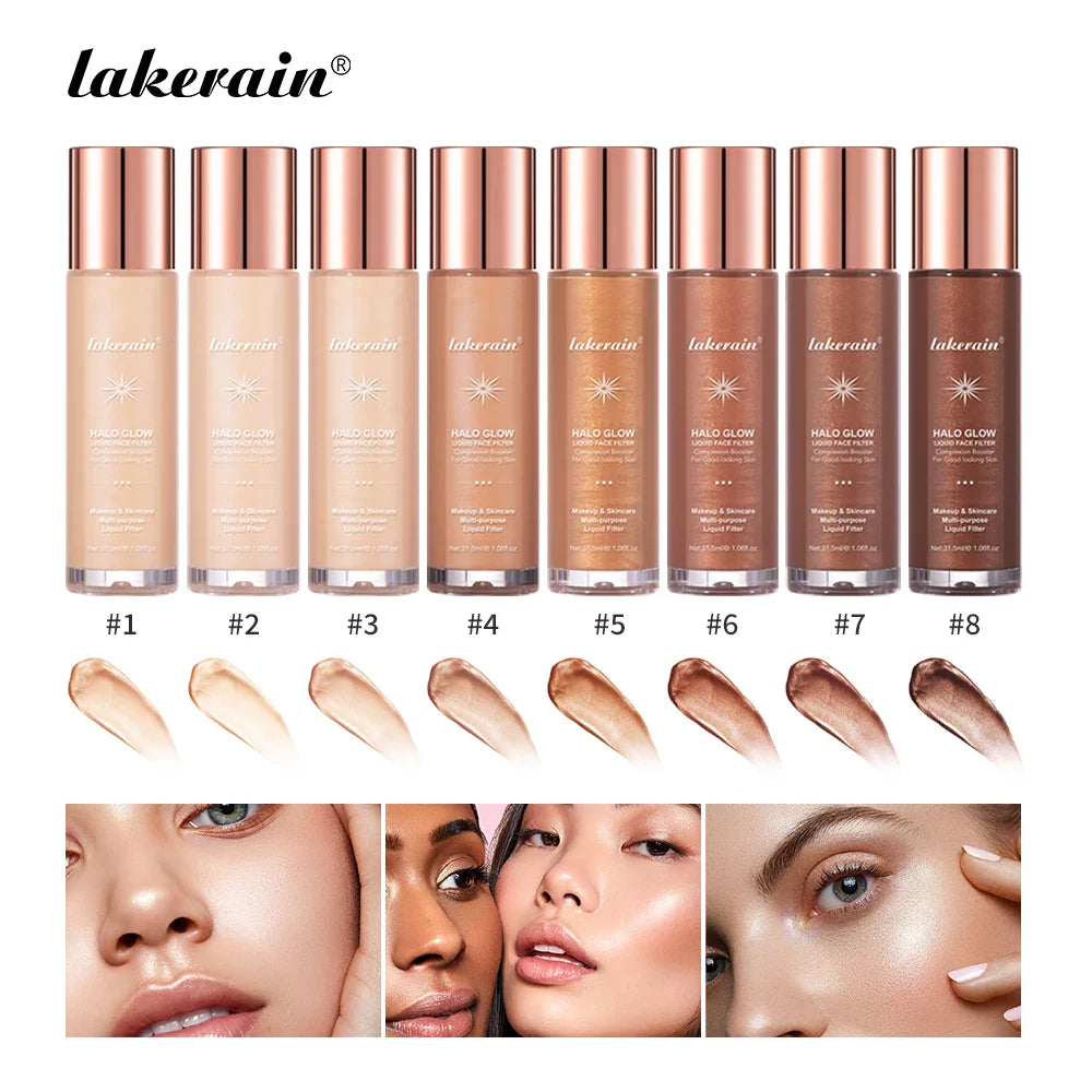 Halo Glow Liquid Filter Complexion Booster – 8 Shades | 31.5ml
