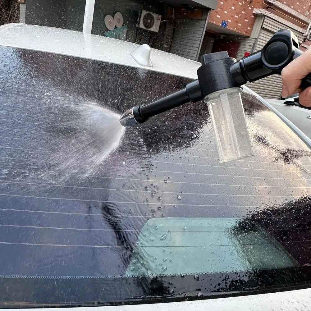 High Pressure Car Wash Gun, RV Cleaning Foam Kettle, Garden Hose Nozzle Shower Multi Watering Tool Peaceful Pleasures Health and Wellness