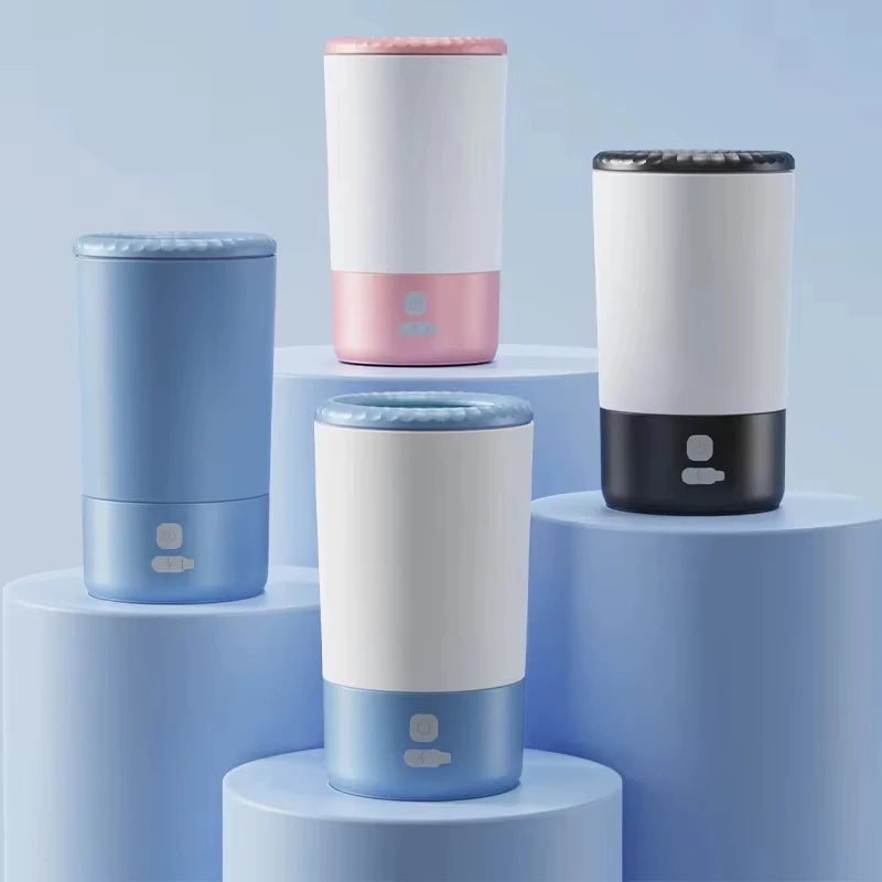 Automatic Electric Pet Paw Cleaner Portable Low Noise Waterproof Cup for Small and Medium Pets Peaceful Pleasures Health and Wellness