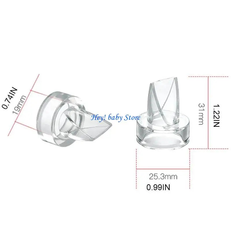 Silicone Duckbill Valves Breast Pump Replacement – 5 Pack