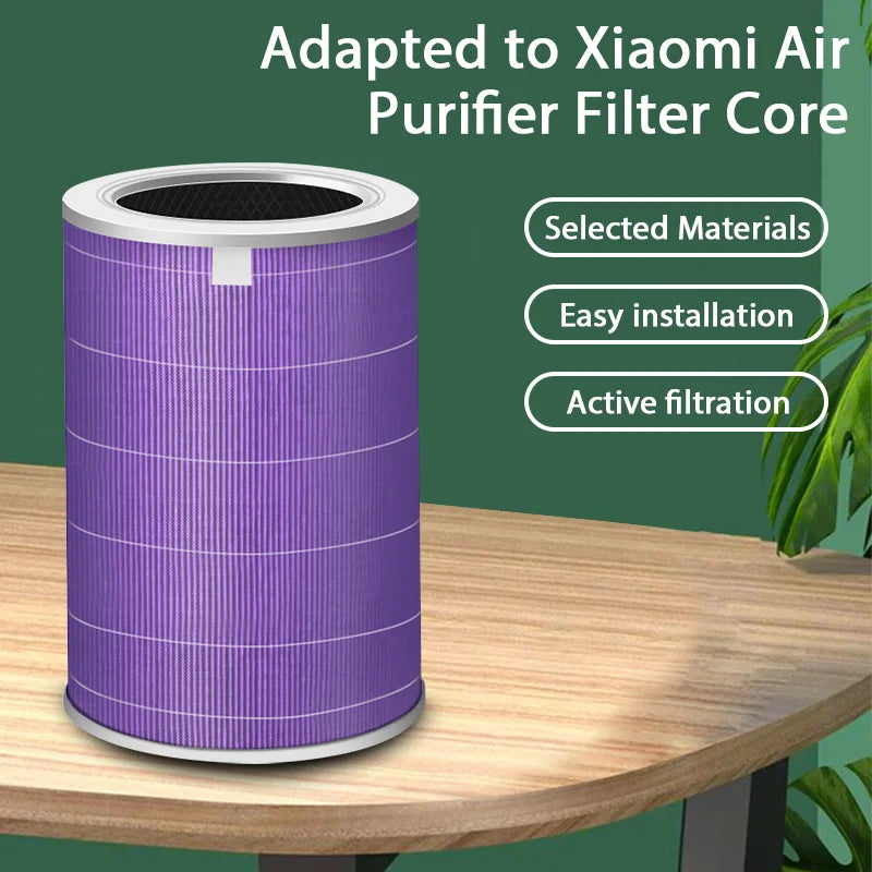 HOMEFISH Air Filter For Xiaomi Air Purifier Pro/1/2/3/2H/2C/2S/3H/3C Filter Carbon Haze Anti Bacteria Formaldehyde Air Purifier Peaceful Pleasures Health and Wellness