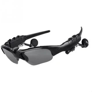 Smart Glasses Stereo Earphones Wireless Headset with Mic Glasses Sunglasses for Driving Cycling Sports Noise Reduction Headphon Peaceful Pleasures Health and Wellness Black