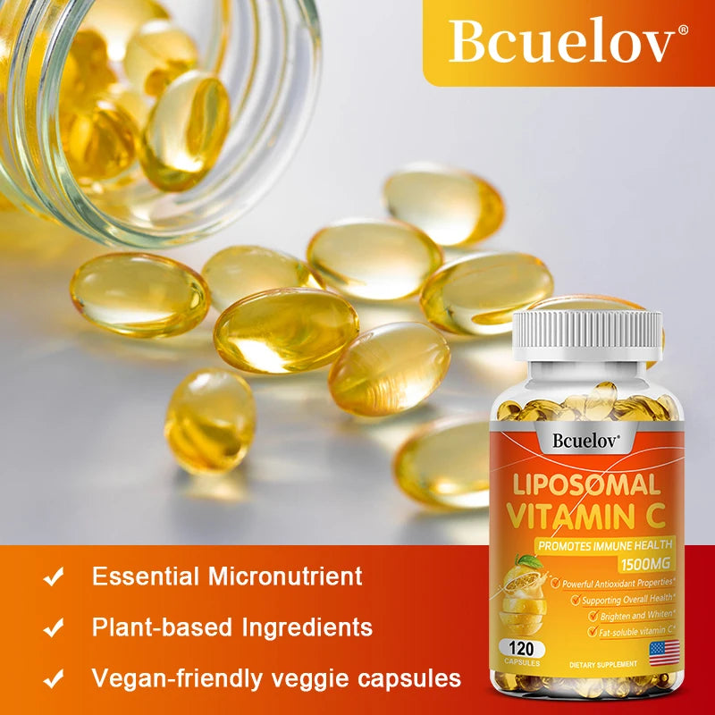 Liposomal Vitamin C Capsules | Immunity, Skin & Antioxidant