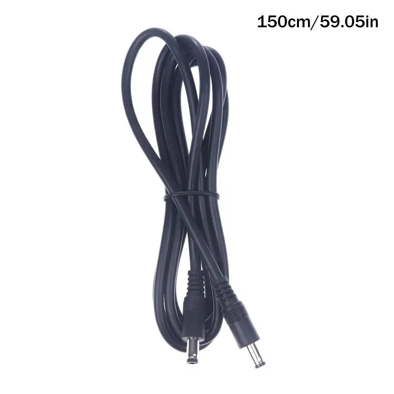 Male Plug To Male Power Supply Adapter Wire For LED Light Speaker J60A DC5521 To DC5521 Cable Cord 18AWG DC5.5mm X 2.1mm Peaceful Pleasures Health and Wellness A3