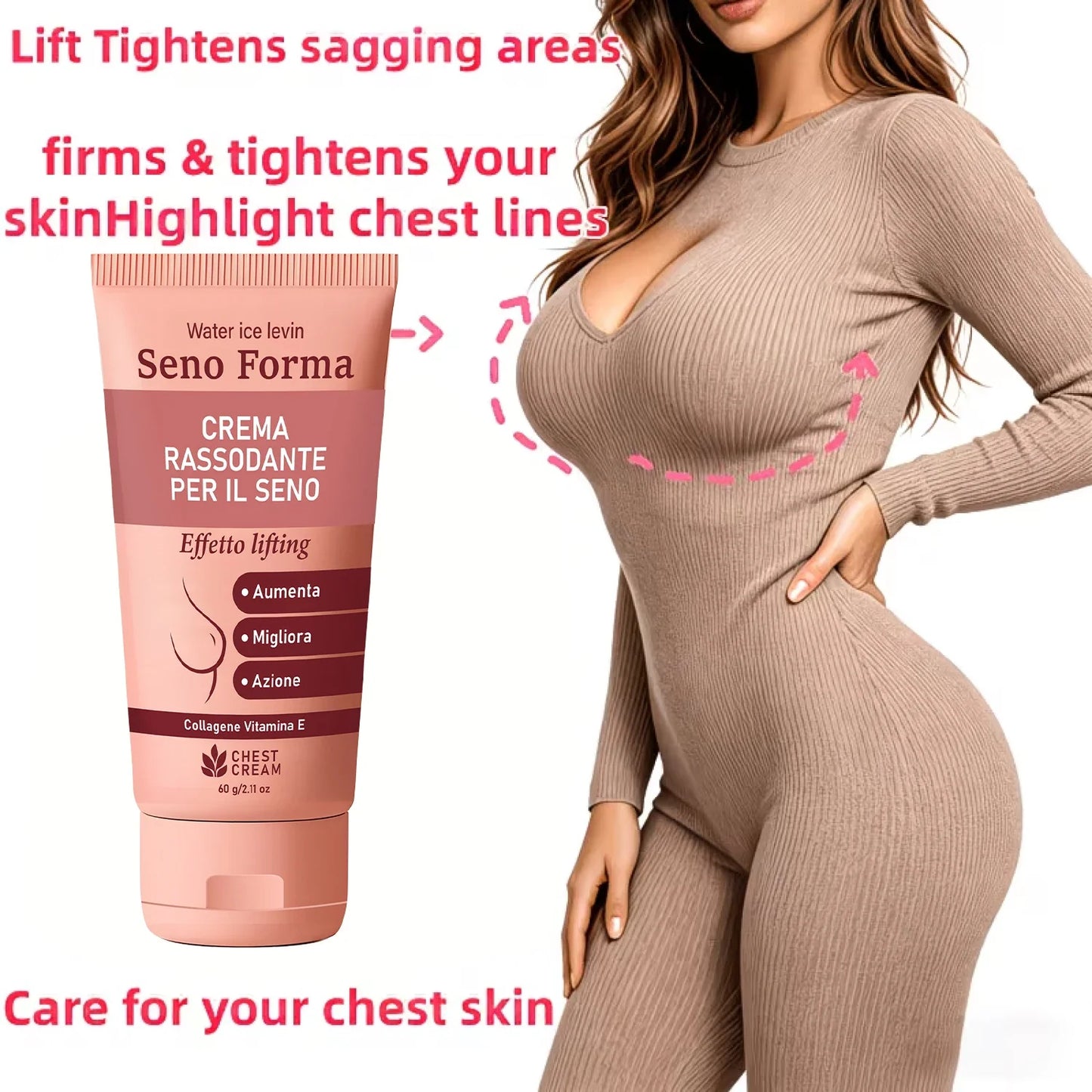 Collagen & Vitamin E Bust Firming Cream – Firm & Moisturize