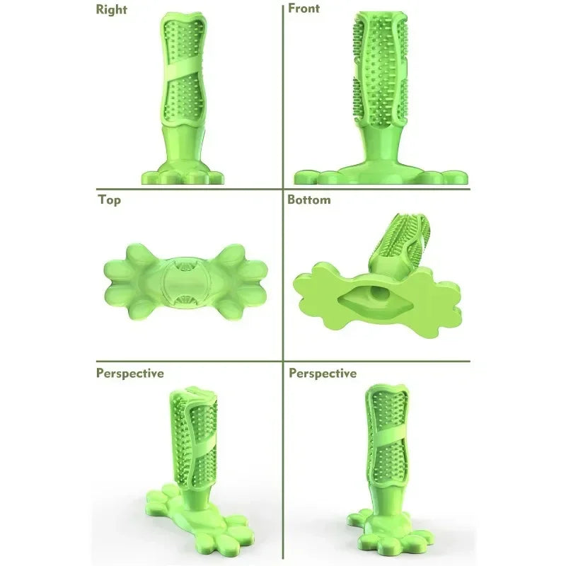 Cactus Dog Chew Toy | Rubber Treat Dispenser & Teeth Cleaner Dog Chew Toy Peaceful Pleasures Health and Wellness