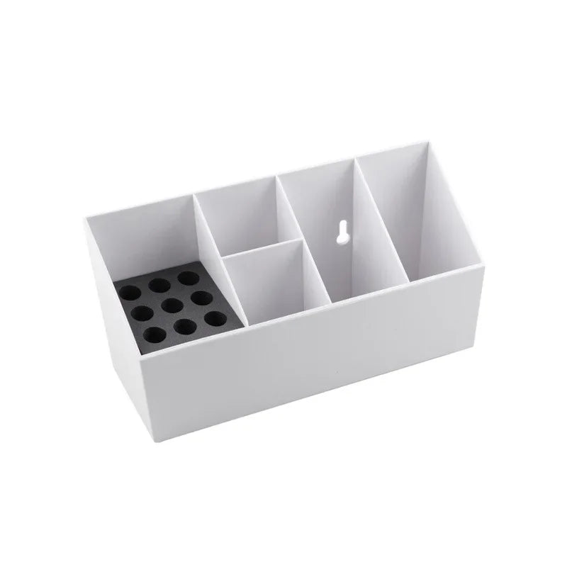 Barber Hairdressing Tool Organizer Box – Scissors & Comb Rack