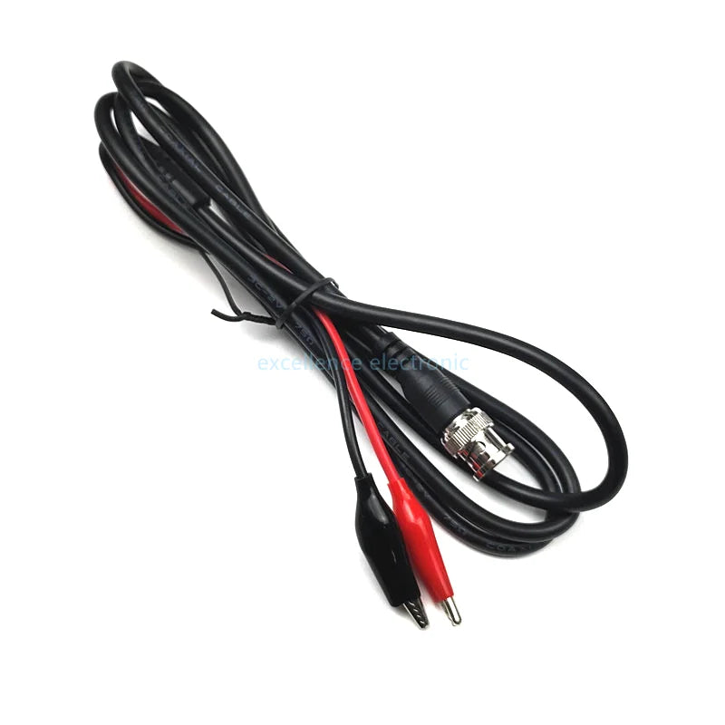 BNC Male Plug to 4mm Banana Stackable Plug Crocodile Clip Lead Probe Q9 Testing Mult Cable Cord 75ohm RF Coaxial Tangerrf Peaceful Pleasures Health and Wellness Alligator Clip