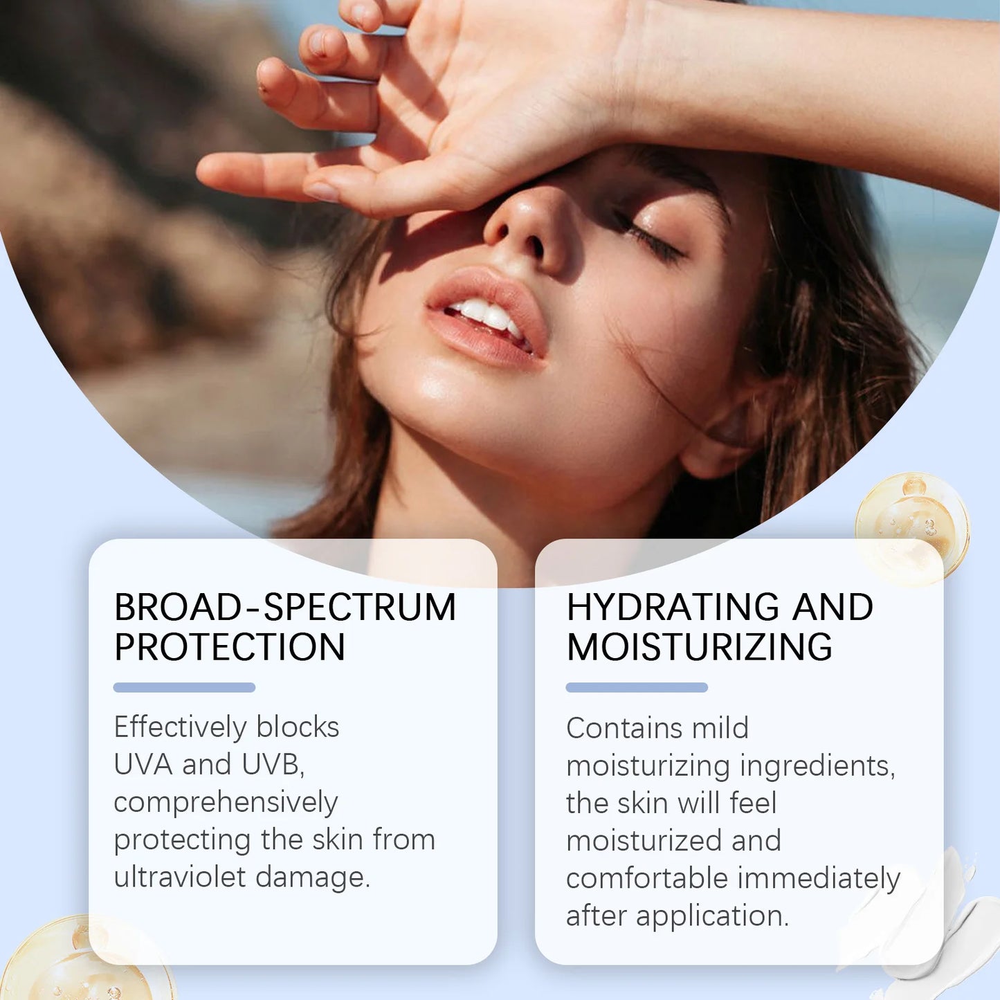 UV Sunscreen Stick Spf50 Lasting Waterproof Moisturize Layer Oil Control Repair Sunburn Antioxidant Skin Sun Protection Cream Peaceful Pleasures Health and Wellness
