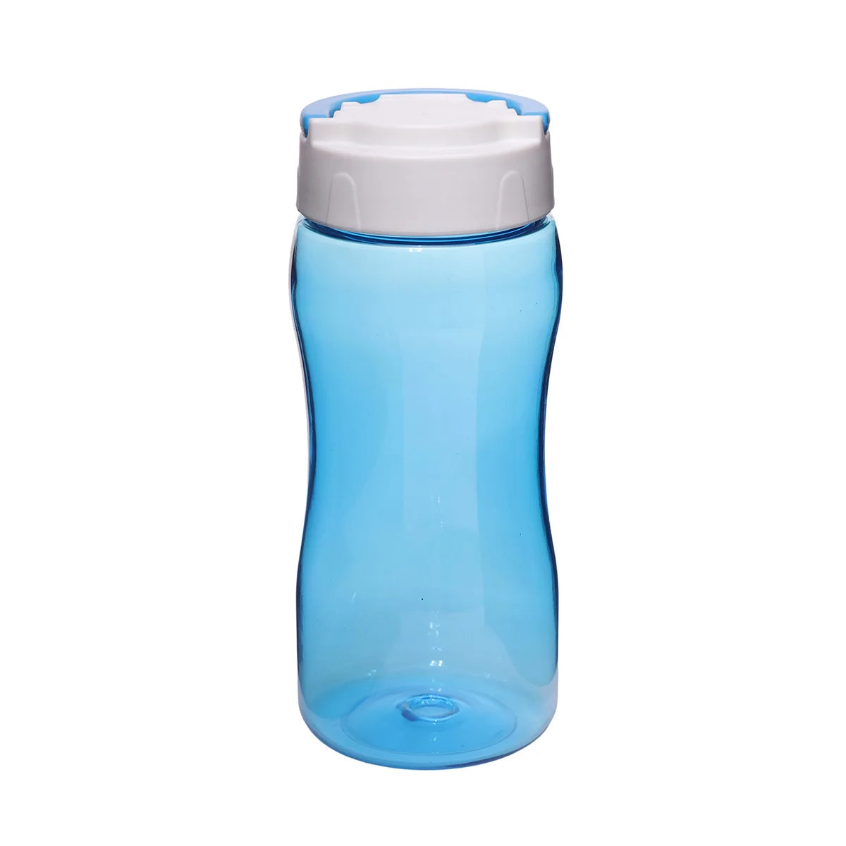 Plastic Reusable Sports Bottles with Handle, Leakproof Drink for Summer, School, Office, Gym, Fitness, Outdoor, Gifts Peaceful Pleasures Health and Wellness Navy Blue