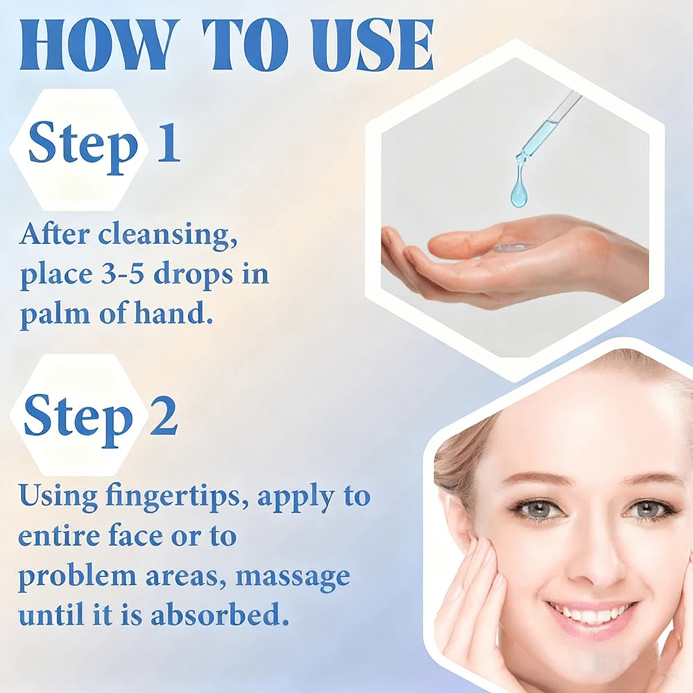 SUYARUN Super Peptide Blue Serum - Advanced Anti-Aging & Firming | Brightening & Elasticity Boost | Intensive Repair Serum. Peaceful Pleasures Health and Wellness