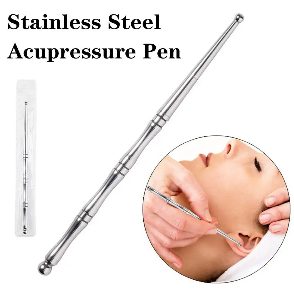 Nail Art Dotting Pen Dual End Stainless Steel Design Painting Picking Dot Rhinestones Crystal Gems Acrylic Manicure Tools Peaceful Pleasures Health and Wellness