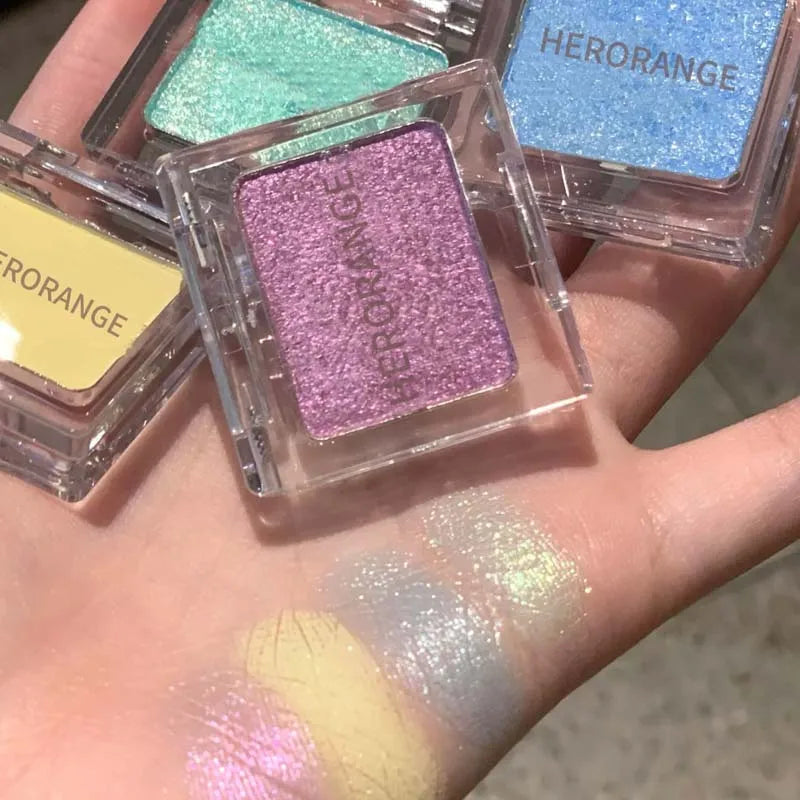HERORANGE Matte Glitter Cream Eyeshadow | Waterproof, 8 Shades
