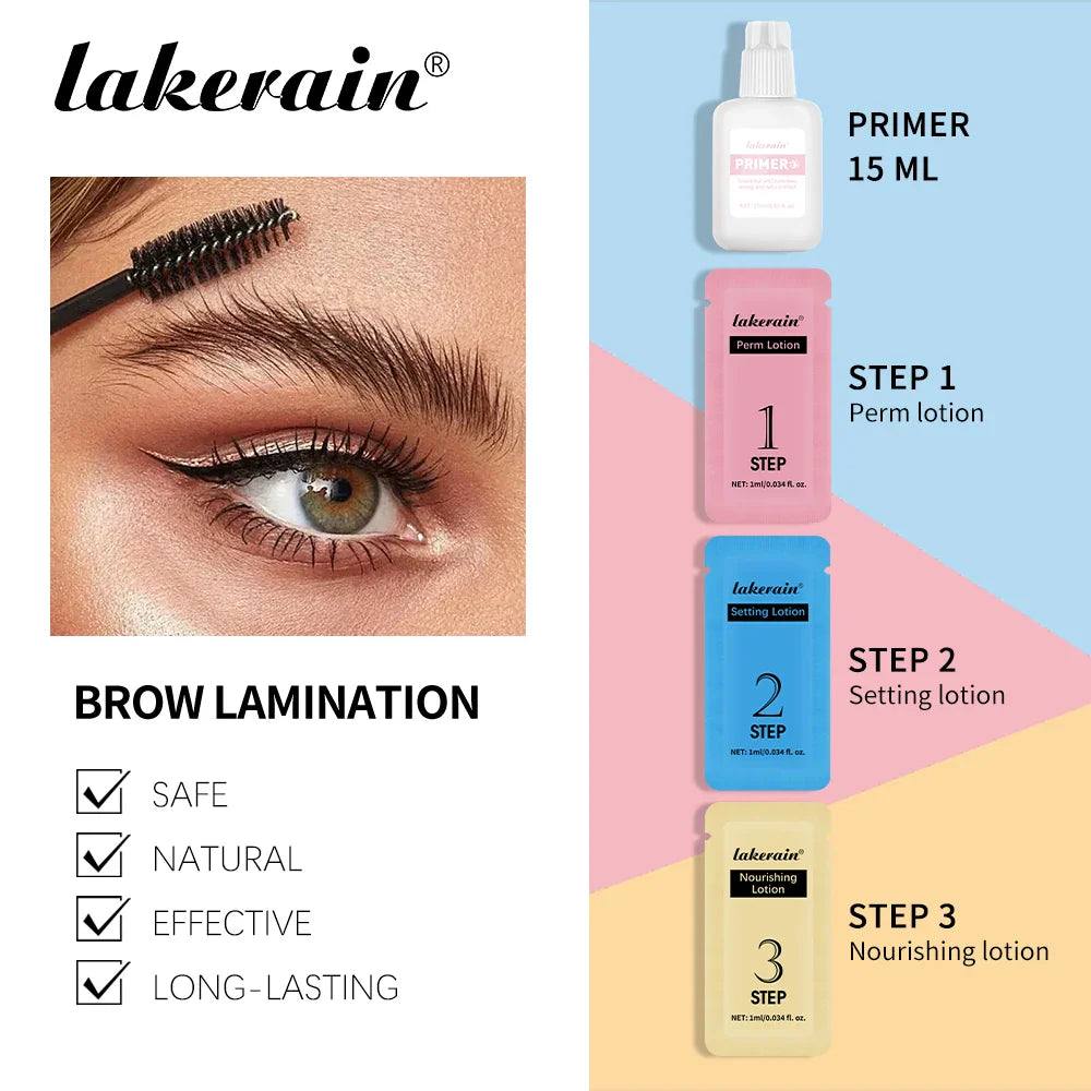 Lakerain Eyebrow Lamination Kit – DIY Brow Perm Set