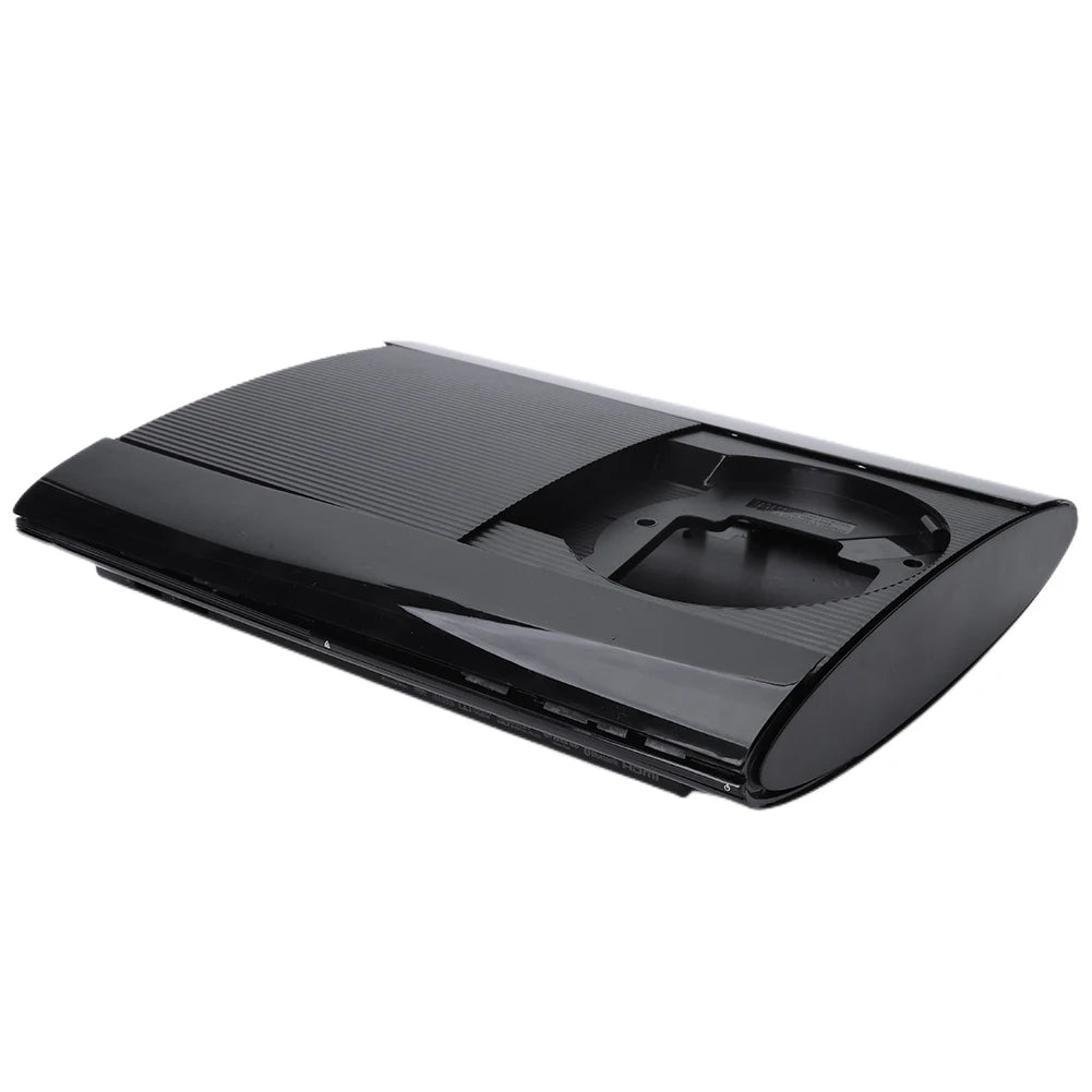 Complete Game Console Case Full Kit Gaming Accessories Black with Screws Console Faceplate Cover for PS3 Super Slim 4K 4000 Peaceful Pleasures Health and Wellness Housing Shell Case