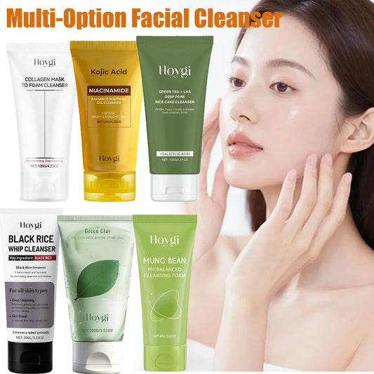 HOYGI Facial Cleanser – Oil Control, Brightening & Hydrating Peaceful Pleasures Health and Wellness