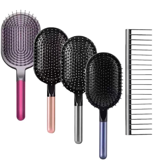 Air Cushion Detangling Comb | Anti-Static Scalp Massage Brush Detangling Hair Comb Peaceful Pleasures Health and Wellness