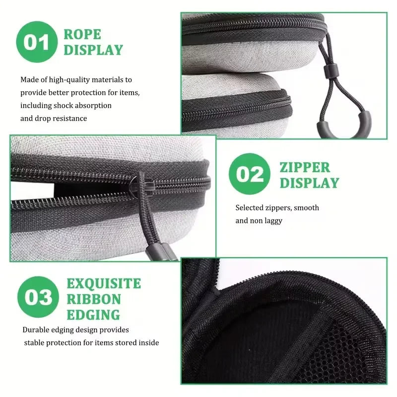 Electronics Organizer Pouch for Cables, Chargers & Headphones