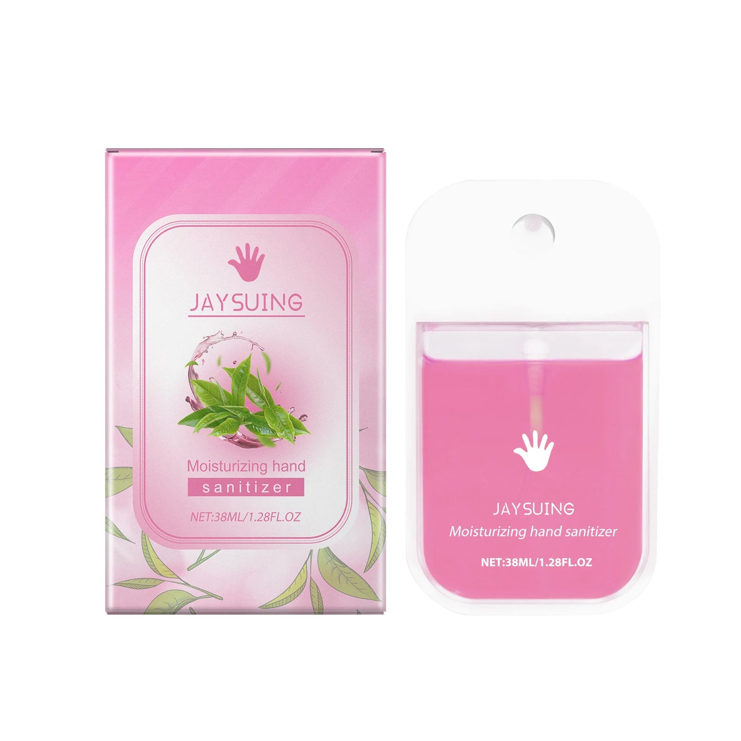 Jaysuing Hand Sanitizer Spray Lasting Fragrance Gentle Cleaning Does Not Hurt Hands Keep Clean Portable Citrus Hand Sanitizer Peaceful Pleasures Health and Wellness Green tea flavor