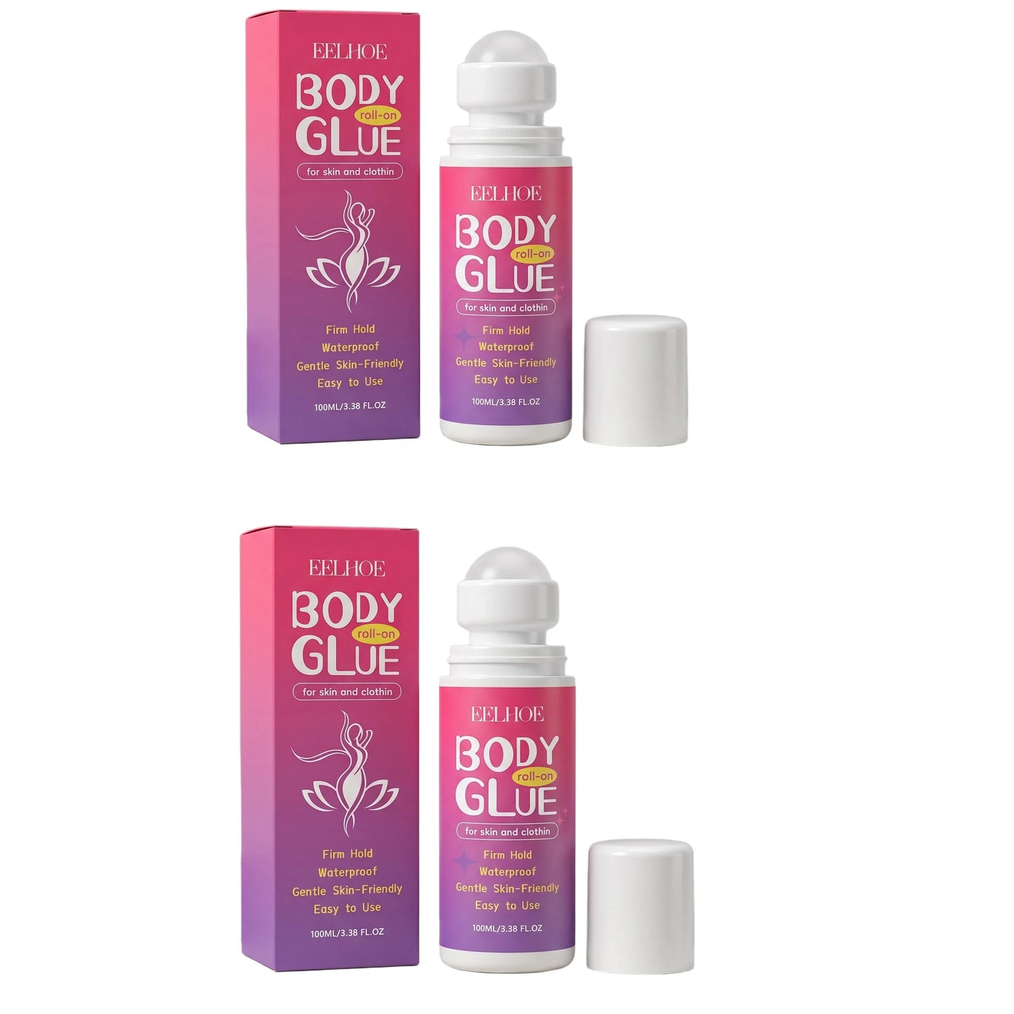 Roller Ball Body Glue – Moisturizing & Non-Sticky | 100ml