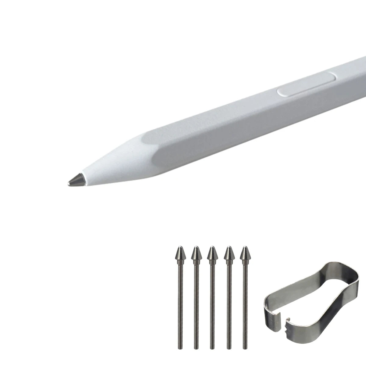 1 Set ( 5 Nib + 1 Removal Tweezer ) For Samsung Galaxy Tab S11/Tab S11 Ultra Touch Stylus S Pen Metal Nib With Removal Tweezers Peaceful Pleasures Health and Wellness Default Title