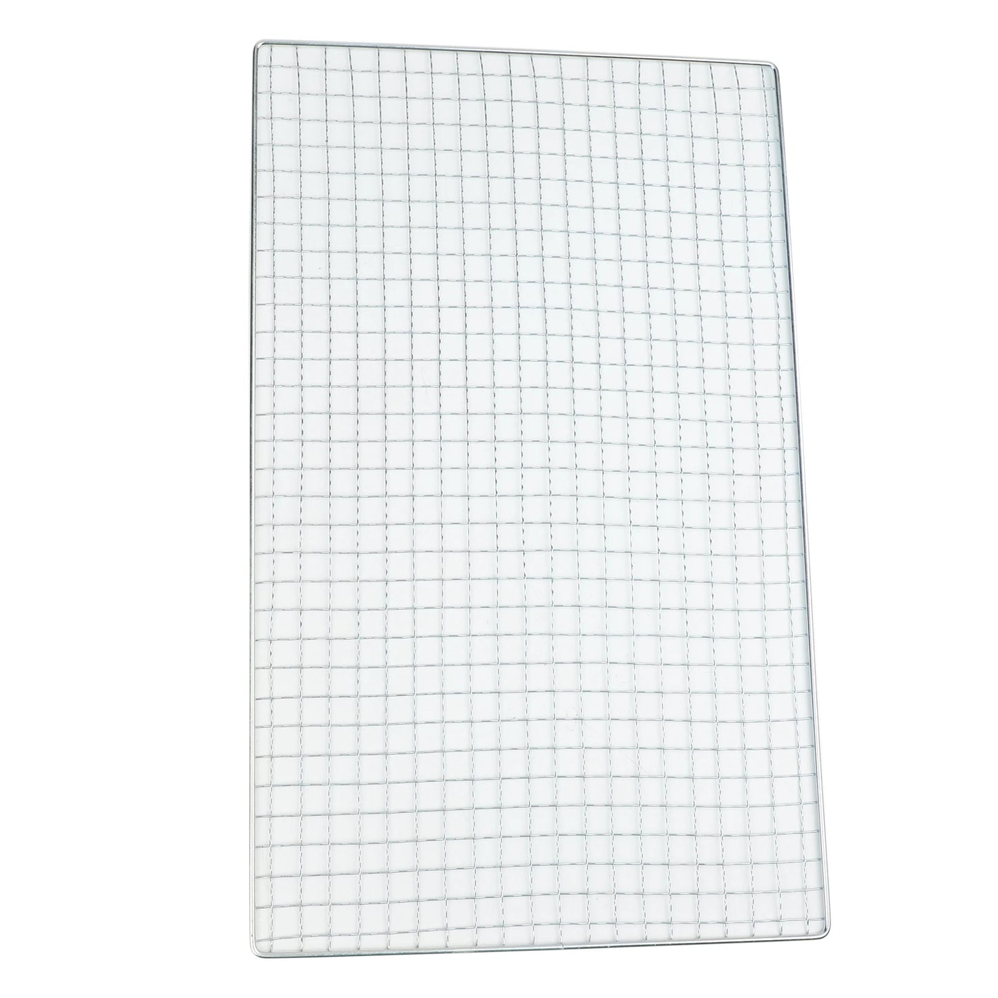 Square Roast Grate Net Grid Galvanized Iron BBQ Fish Meat Vegetable