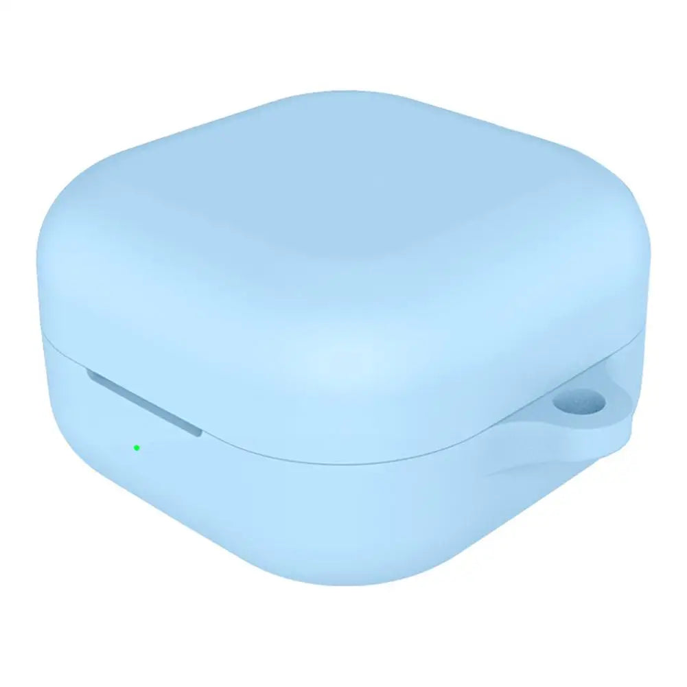 For Samsung Galaxy Buds4 4 Pro Earbuds With Silicone Case, Shock-resistant Charging Case Peaceful Pleasures Health and Wellness sky blue