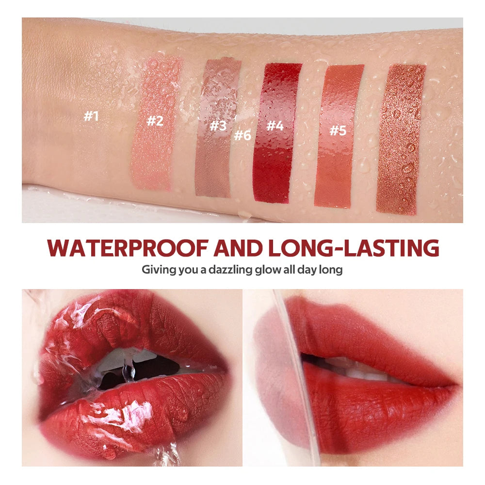 Lakerain Christmas Lip Gloss Set Long Lasting Moisturizing Waterproof Portable Travel Kit Ideal Thanksgiving Christmas Gift Peaceful Pleasures Health and Wellness