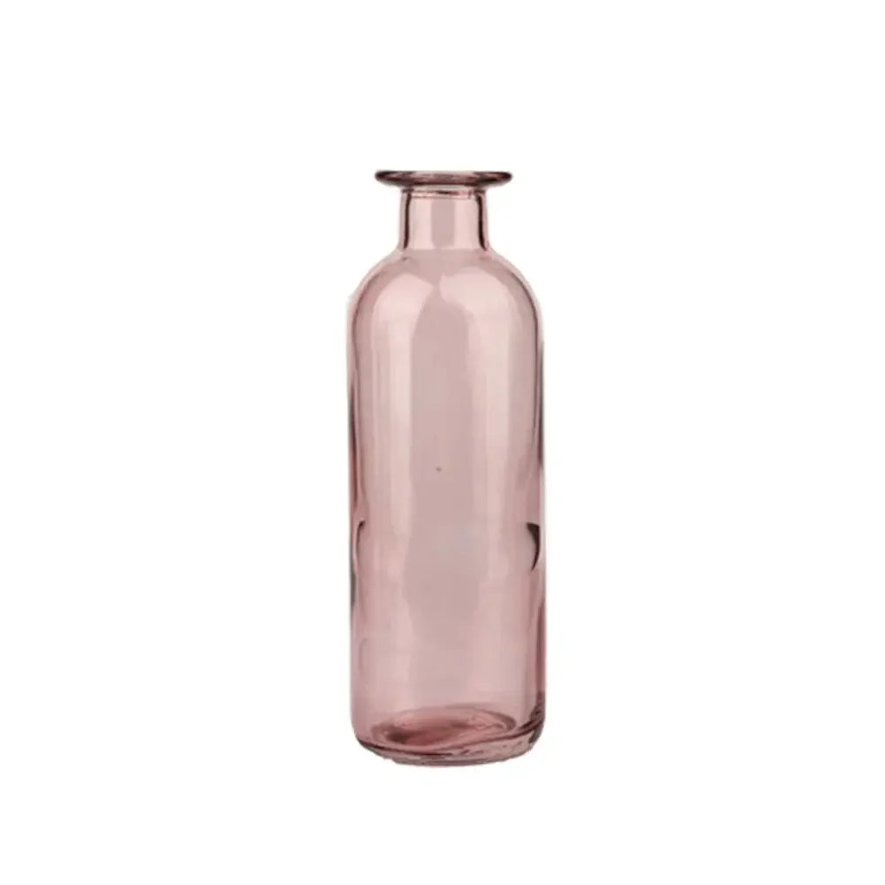 Transparent Glass Flower Vase | Modern Hydroponic Table Decor