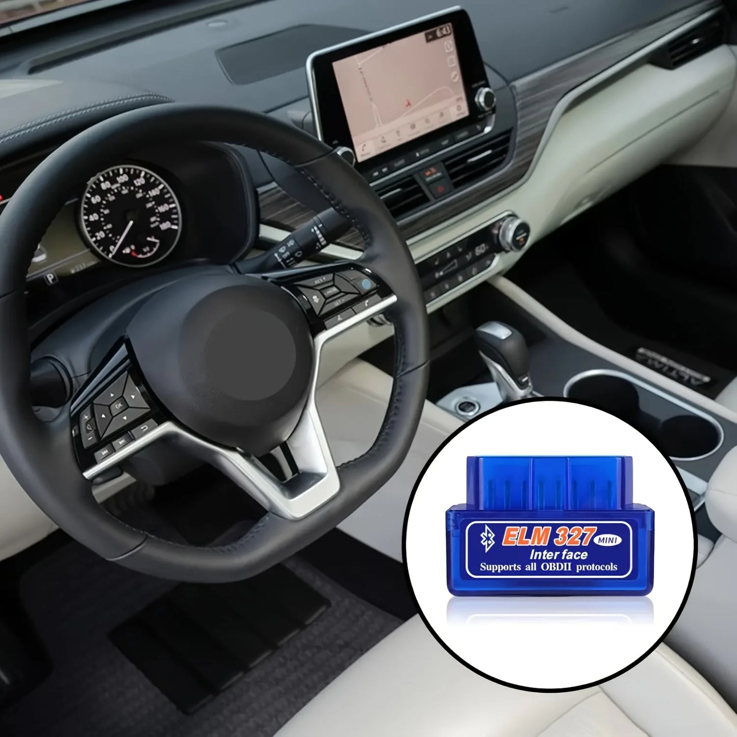 ELM327 Bluetooth OBD2 Scanner – Universal Car Code Reader Peaceful Pleasures Health and Wellness Blue