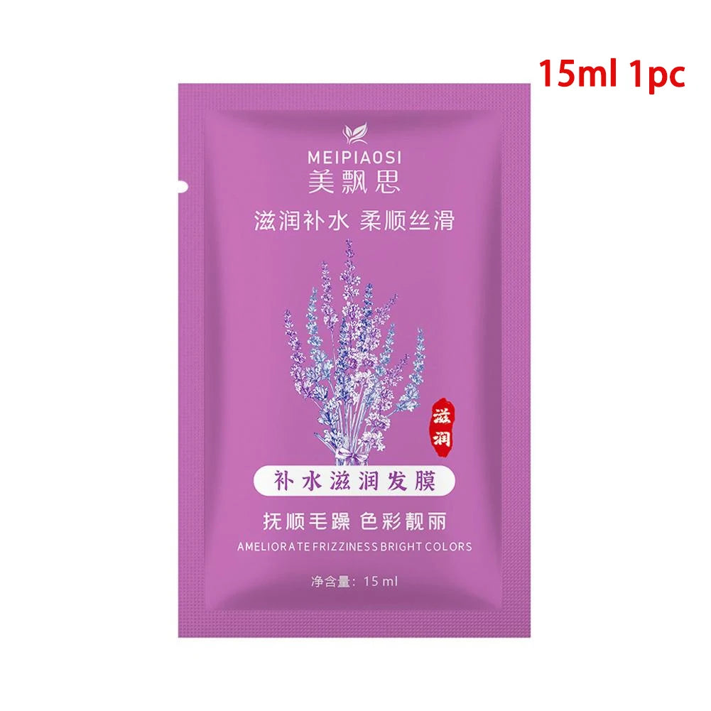 Argan Oil Keratin Hair Mask 350g,Deep Repair Conditioner for Damaged Dry Hair, Moisturizing Treatment for Smooth & Healthy Hair Peaceful Pleasures Health and Wellness 15mlX1