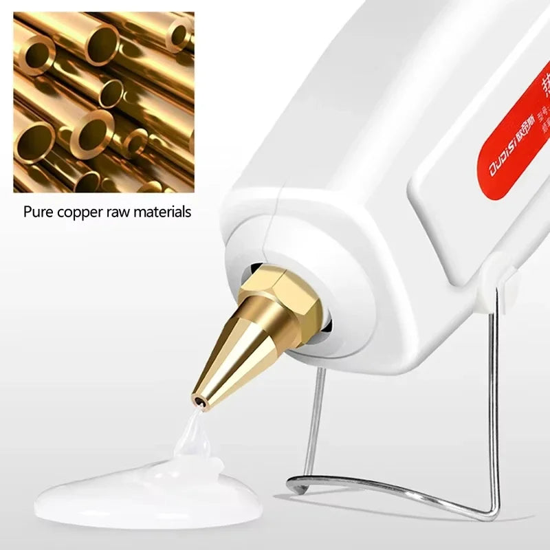 100W Hot Melt Glue Gun Mini – DIY & Industrial 11mm Tool