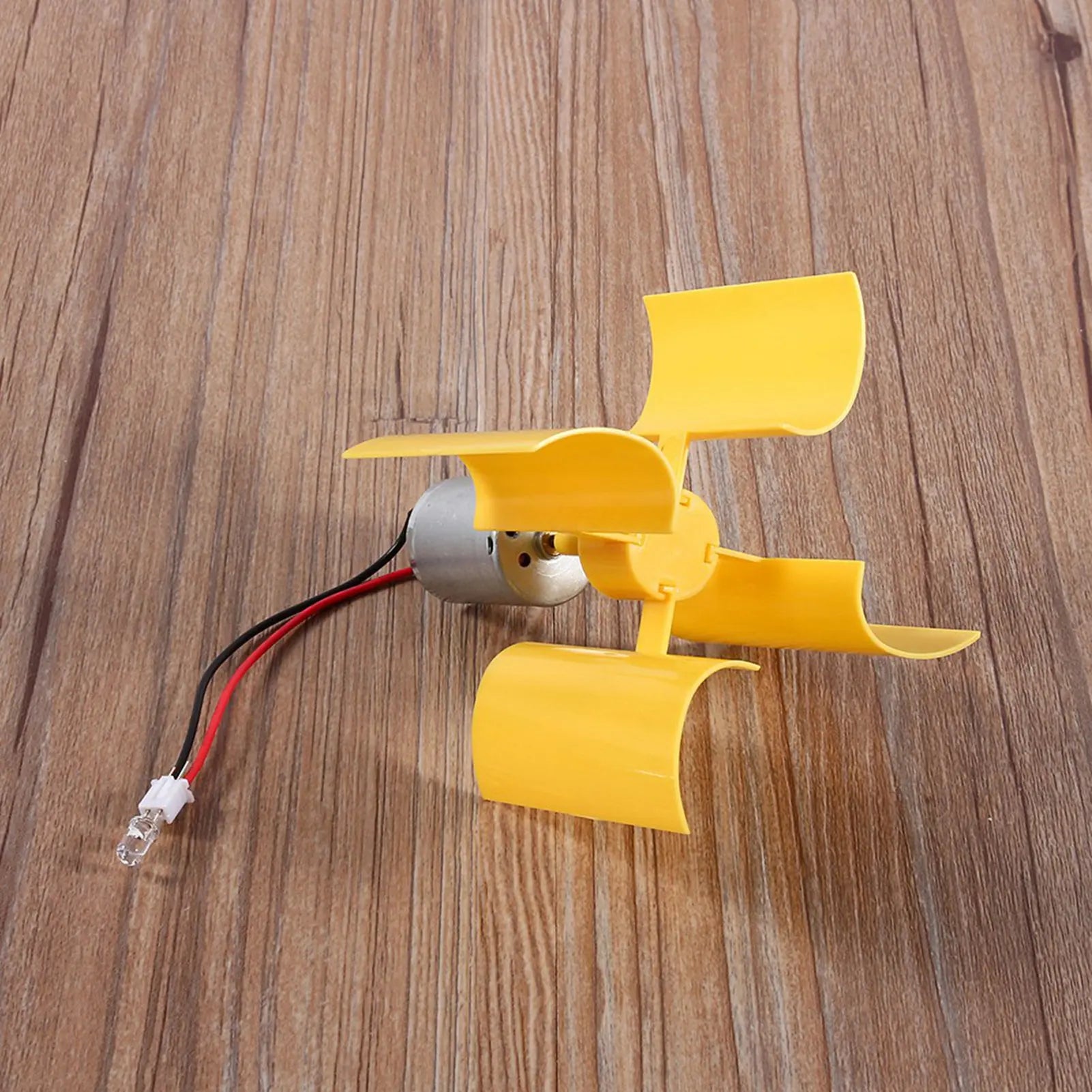 DIY Kit Small Motor Vertical Wind Turbines Blades Breeze Electricity Generator Vertical Wind Generator Science Model Wind Energy Peaceful Pleasures Health and Wellness