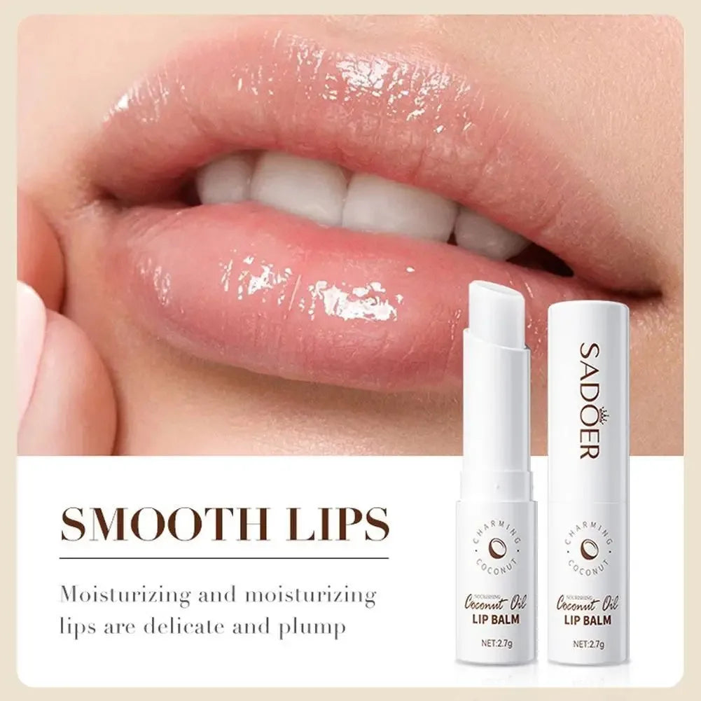 SADOER Coconut Lip Balm 2.7g – Moisturizing Daily Lip Care