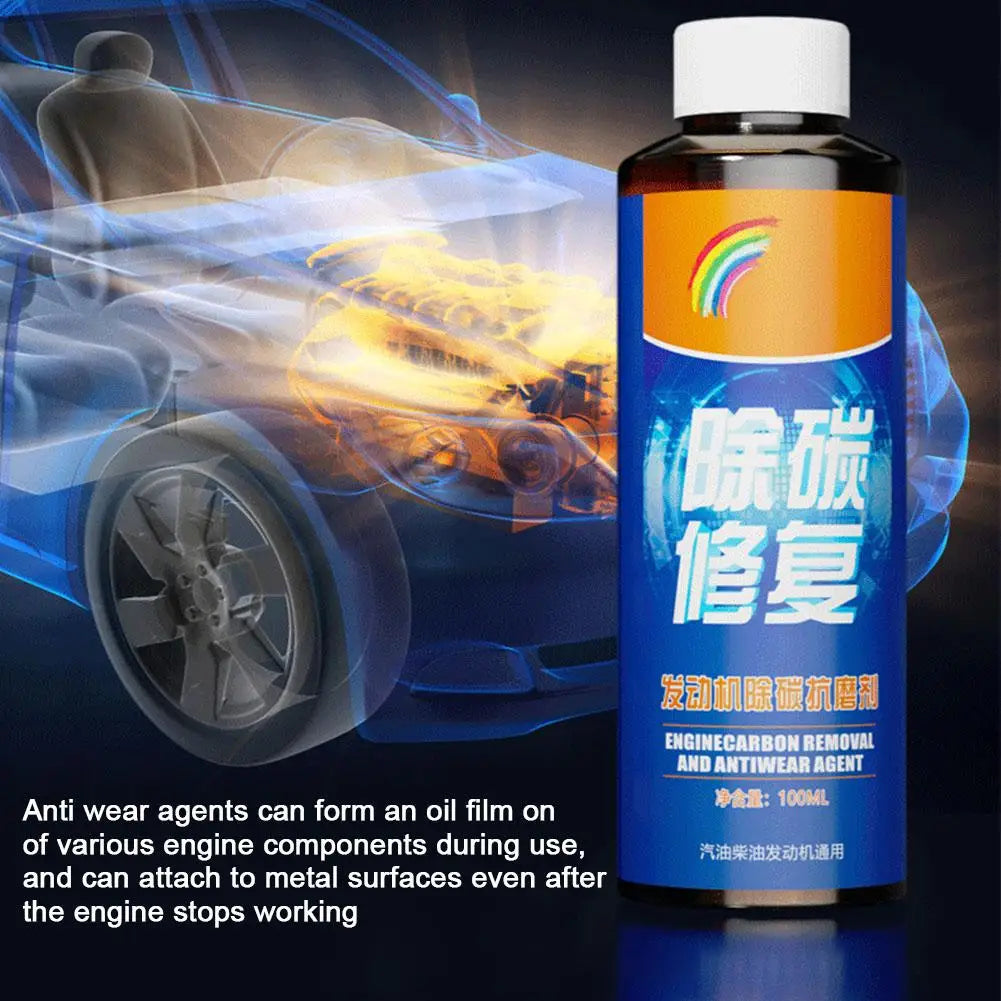 Engine Carbon Removal Repair Agent Highly Effective Engine Anti-Wear Protectant Engine Oil Noise Reduction And Anti-Shaking Peaceful Pleasures Health and Wellness