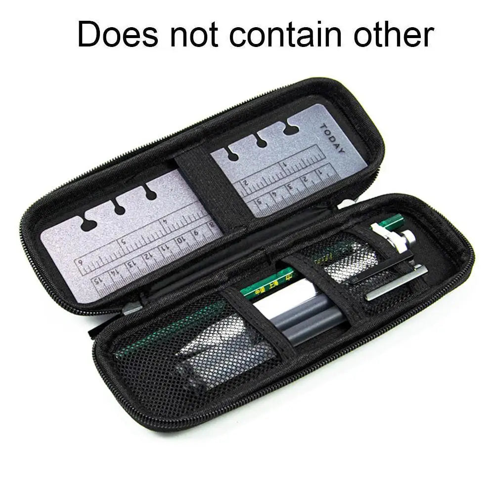 Protective Carrying Box Bag Storage Container for Pen Ballpoint Pen Earphone Holder School Stationery Supplies Pen Box Peaceful Pleasures Health and Wellness