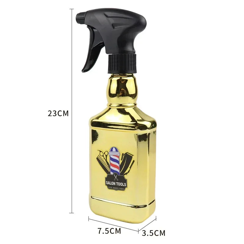 2pcs 300ML Empty Refillable Fine Mist Watering can for Salon Haircut and Barber Stylist Portable Hairdressing Tools Peaceful Pleasures Health and Wellness