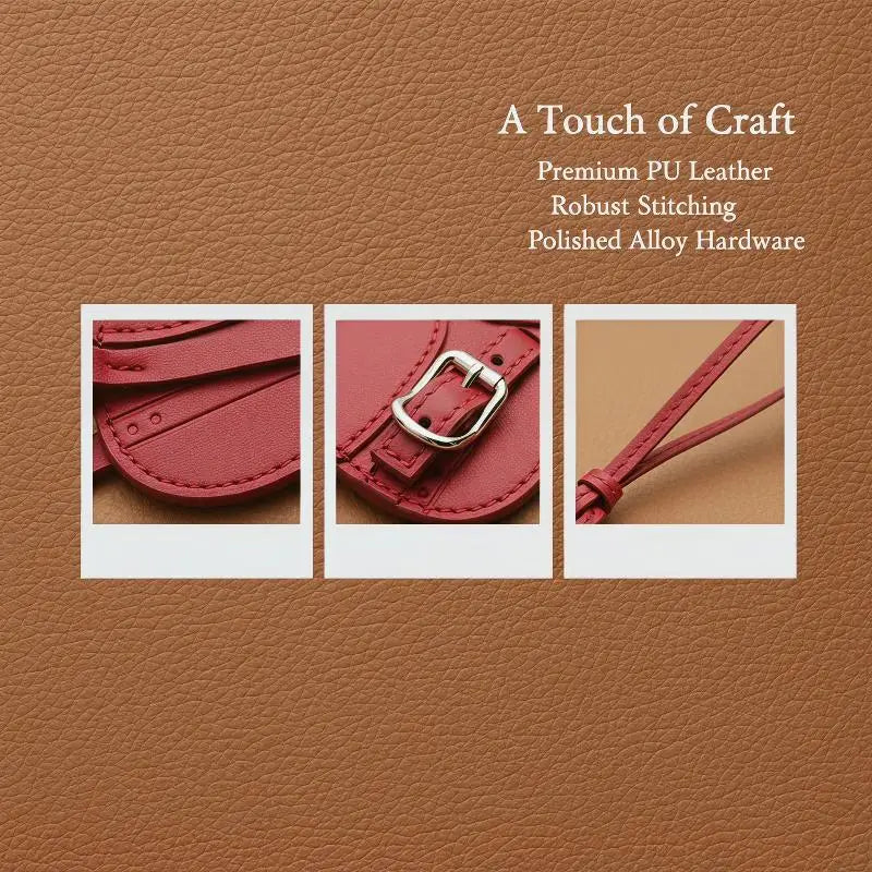 Equestrian Bag Charm | Premium PU Leather Accessory