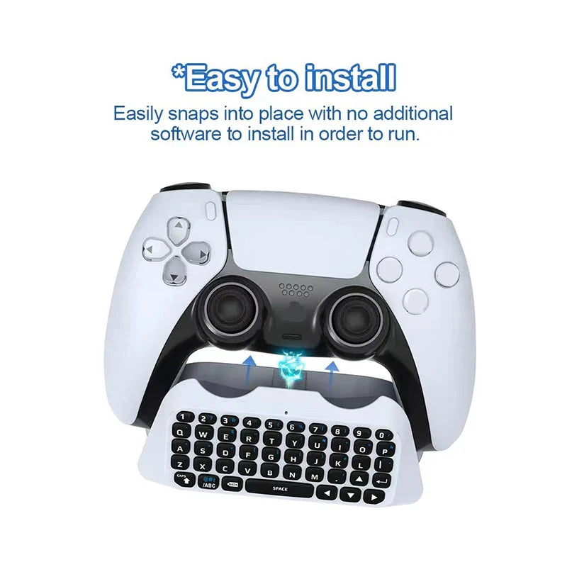 AyeBeau Wireless Bluetooth Keyboard for PS5 PlayStation 5