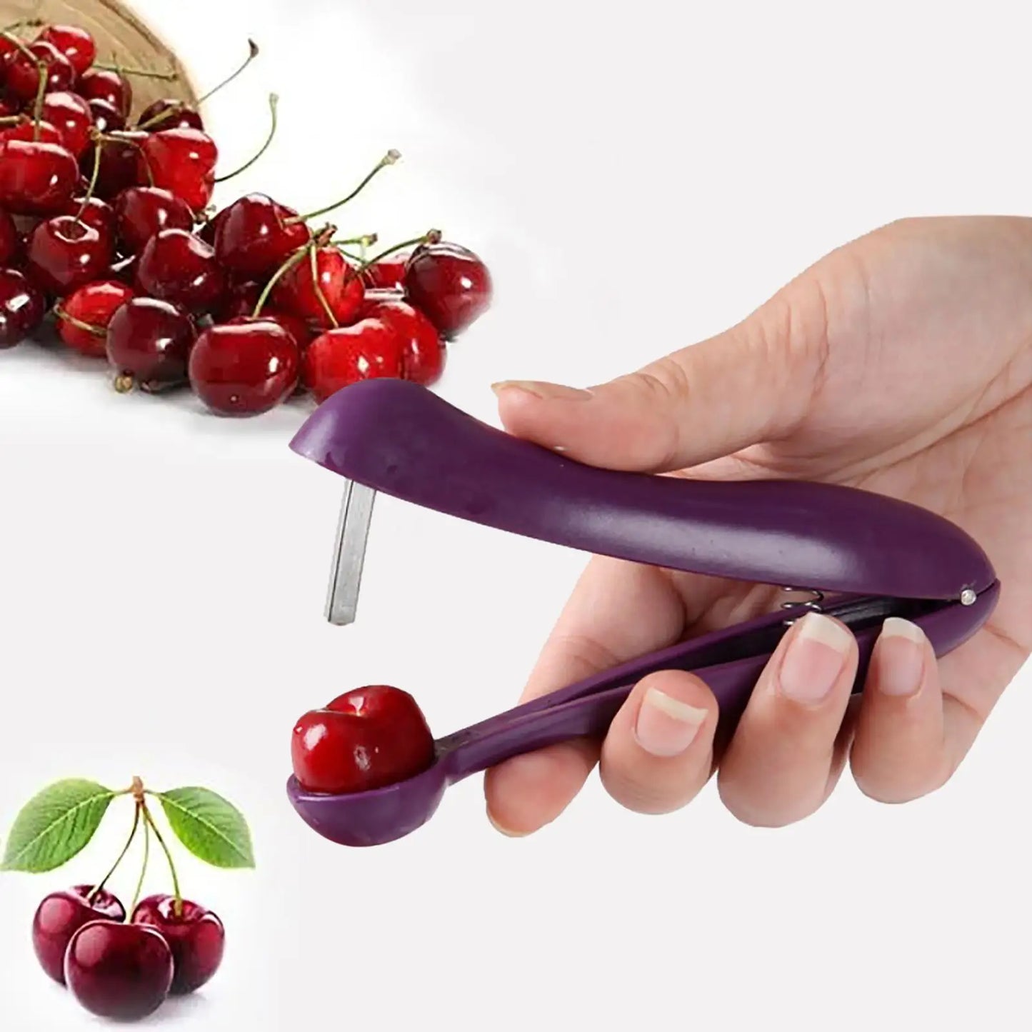 Cherry Pitter Tool – Fast Pit Remover, Dishwasher Safe | 12cm