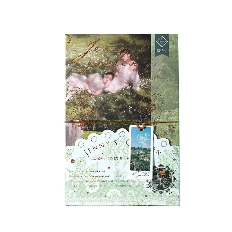 Jenny's Garden Series Postcard Retro INS Message Greeting Cards