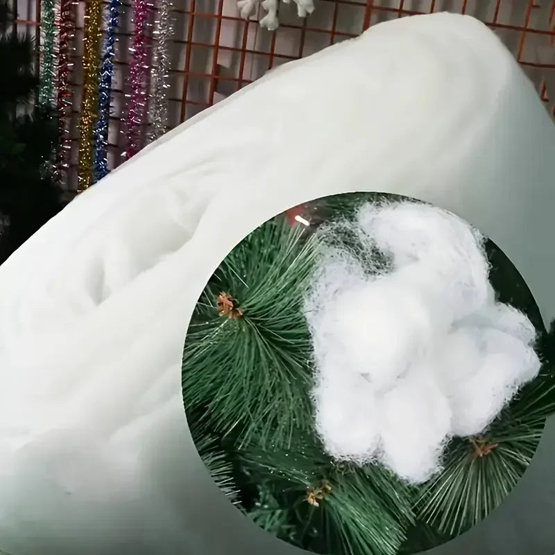 Christmas Artificial Snow Blanket – Fluffy Simulation Snow Cover