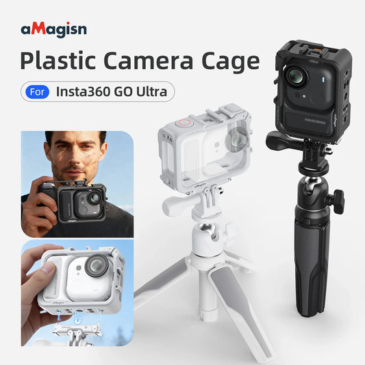 Insta360 Go Ultra Protective Frame | Quick-Release Cage Camera Protective Frame Oasis Select