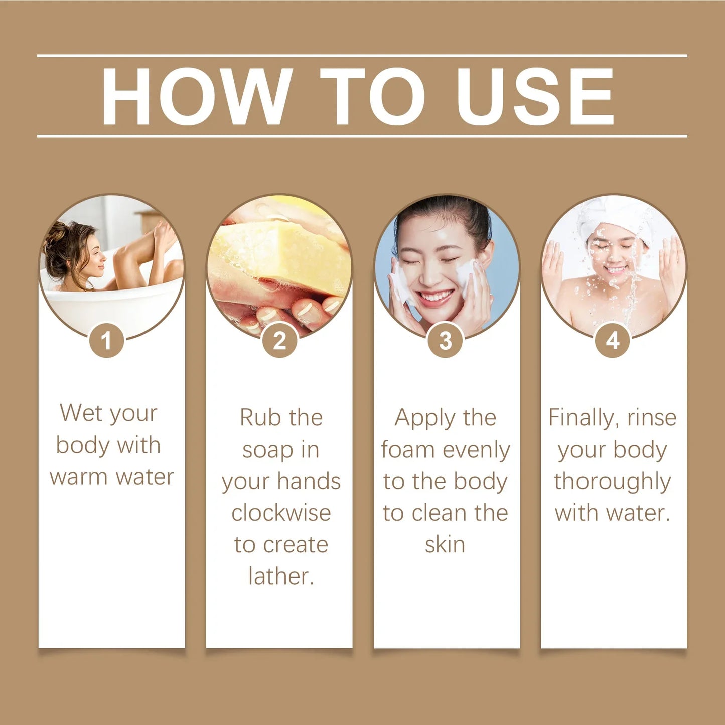 WOODSLEEP Brightening Tallow Soap Bar – Natural Body & Face Clean