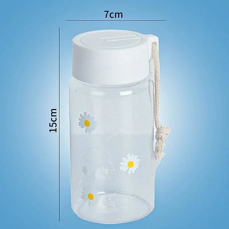 Daisy Frosted BPA-Free Kids Travel Water Bottle 500ml